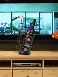 Creative Saxophone Metal Wine Rack