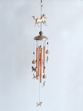 Metal Animal Wind Chimes Bronze Color