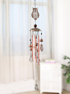 Metal Animal Wind Chimes Bronze Color