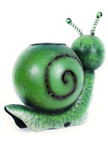 Dark Green Snail Pot