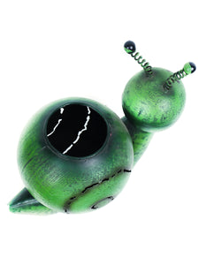 Dark Green Snail Pot