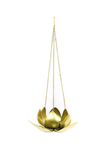 Christmas Lotus Hanging Candlestick