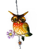 Metal Owl Wind Chime