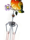 Metal Owl Wind Chime