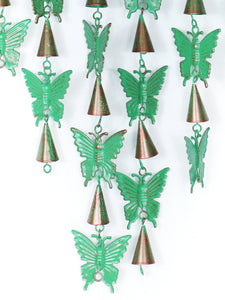 Metal Painted Butterfly Wind Chime