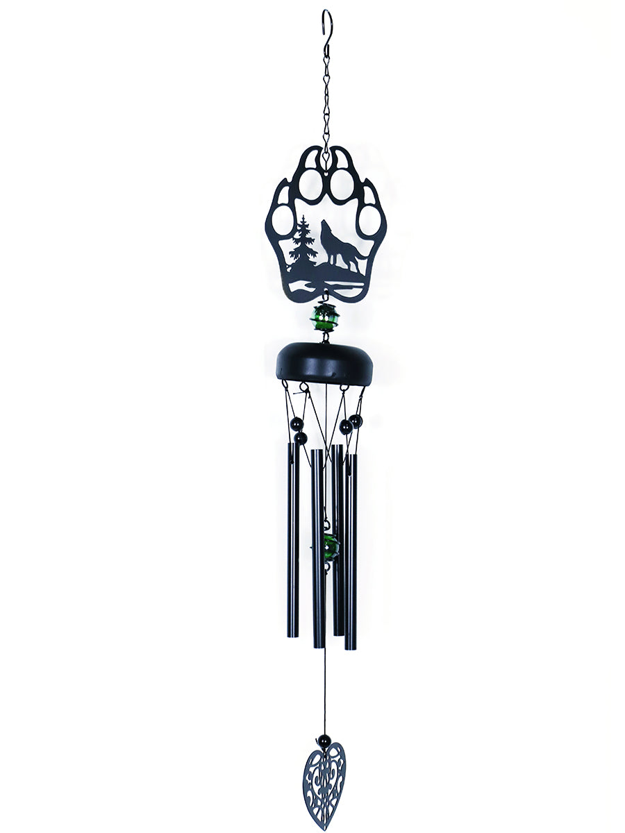 Wolf of the Forest Wind Chime