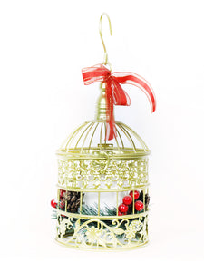 Pinecone Cage Candle Holder