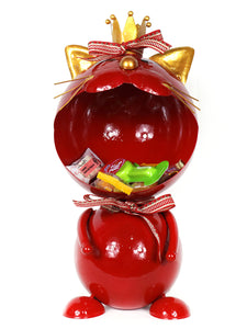 Metal Cat Candy Box Ornament