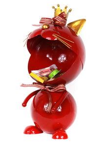 Metal Cat Candy Box Ornament