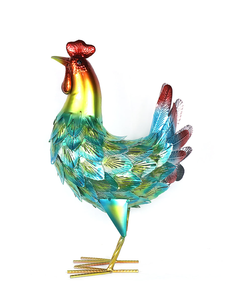 Painted Rooster Model