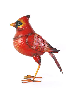 Metal Cardinal Bird Model