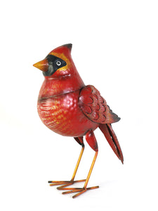 Metal Cardinal Bird Model