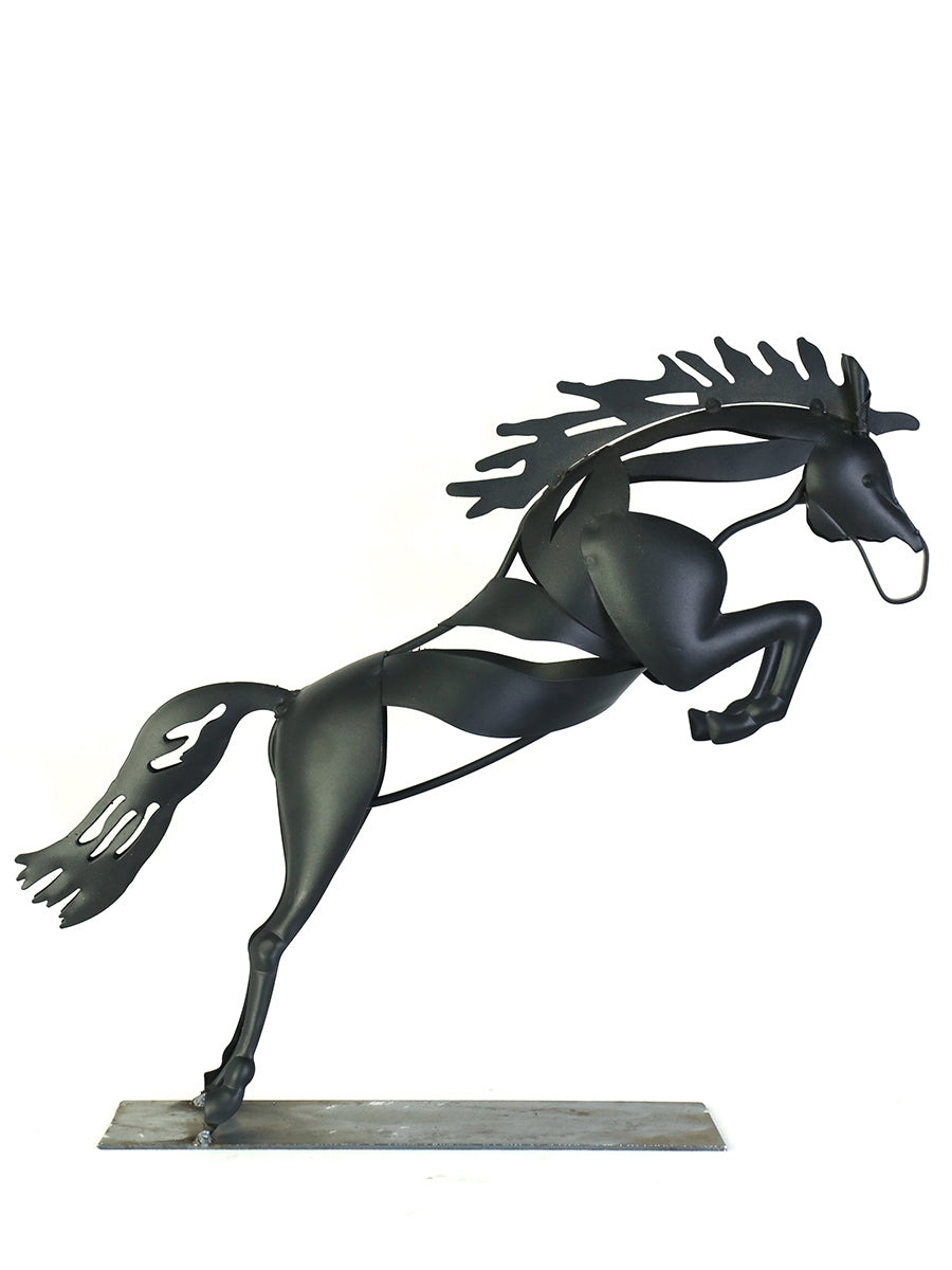 Metal Galloping Horse Model