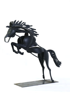 Metal Galloping Horse Model