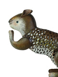 Metal Squirrel Desk Decor