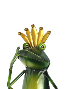 Crowned Frog Desk Decoratio