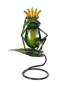 Crowned Frog Desk Decoratio