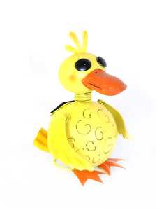 Metal Duck Model Ornament